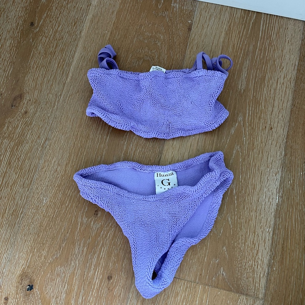 Hunza g purple bikini